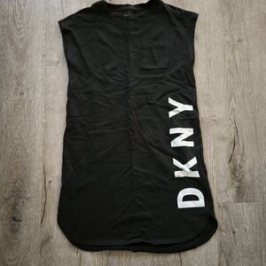 DKNY W Black Sleeveless Dress